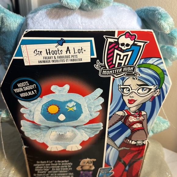 MONSTER HIGH Sir Hoots A Lot Freaky & Fabulous Pets NEW - Picture 14 of 16